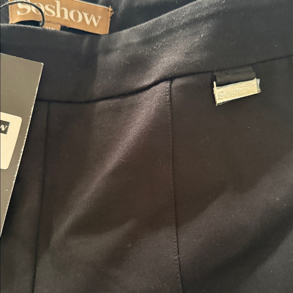 BNWT BLACK,  FLARE PANTS SZ S - Picture 3 of 5